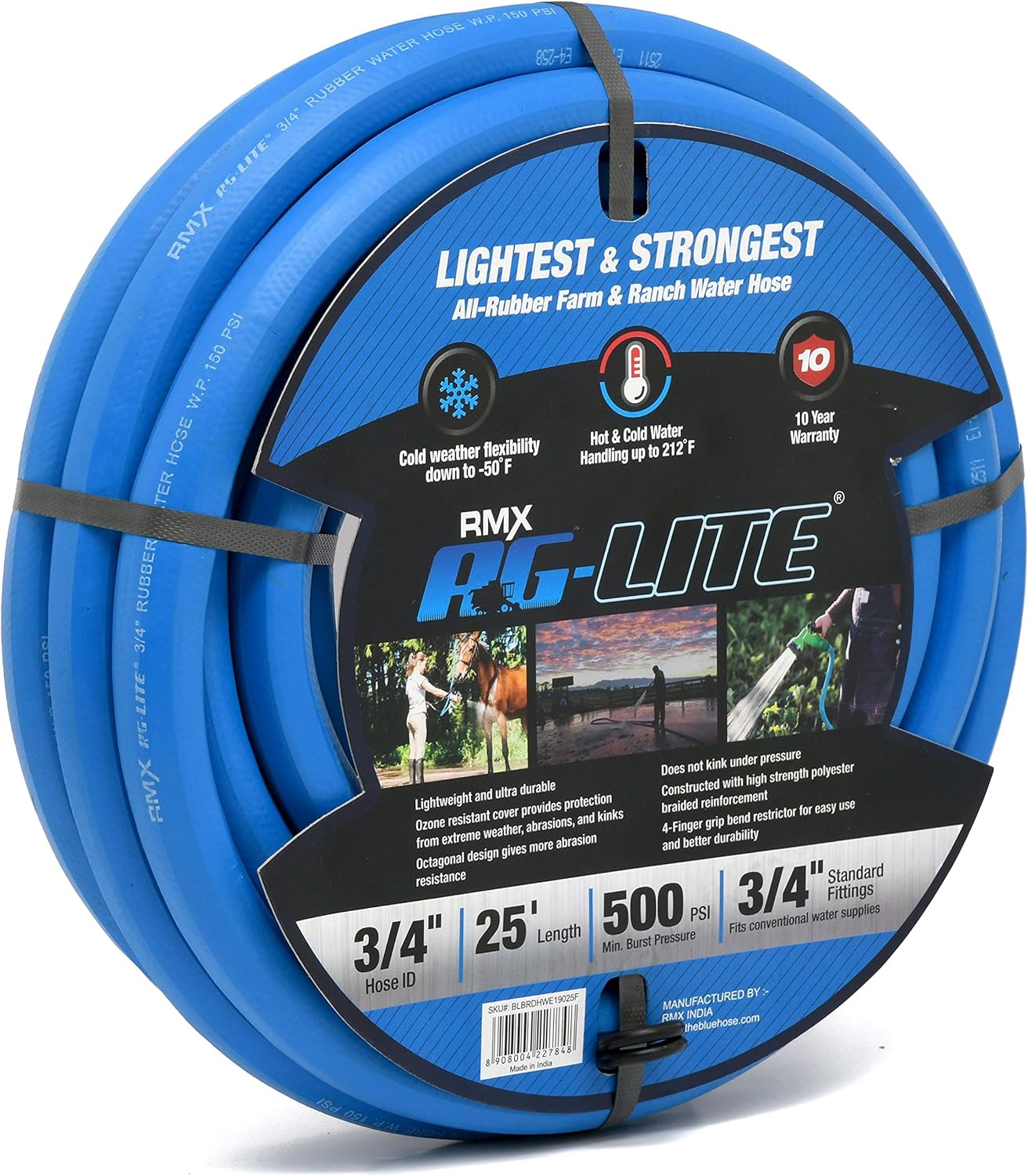 Unveiling the AG-LITE BSAL5810 Rubber Garden Hose: A Comprehensive Review