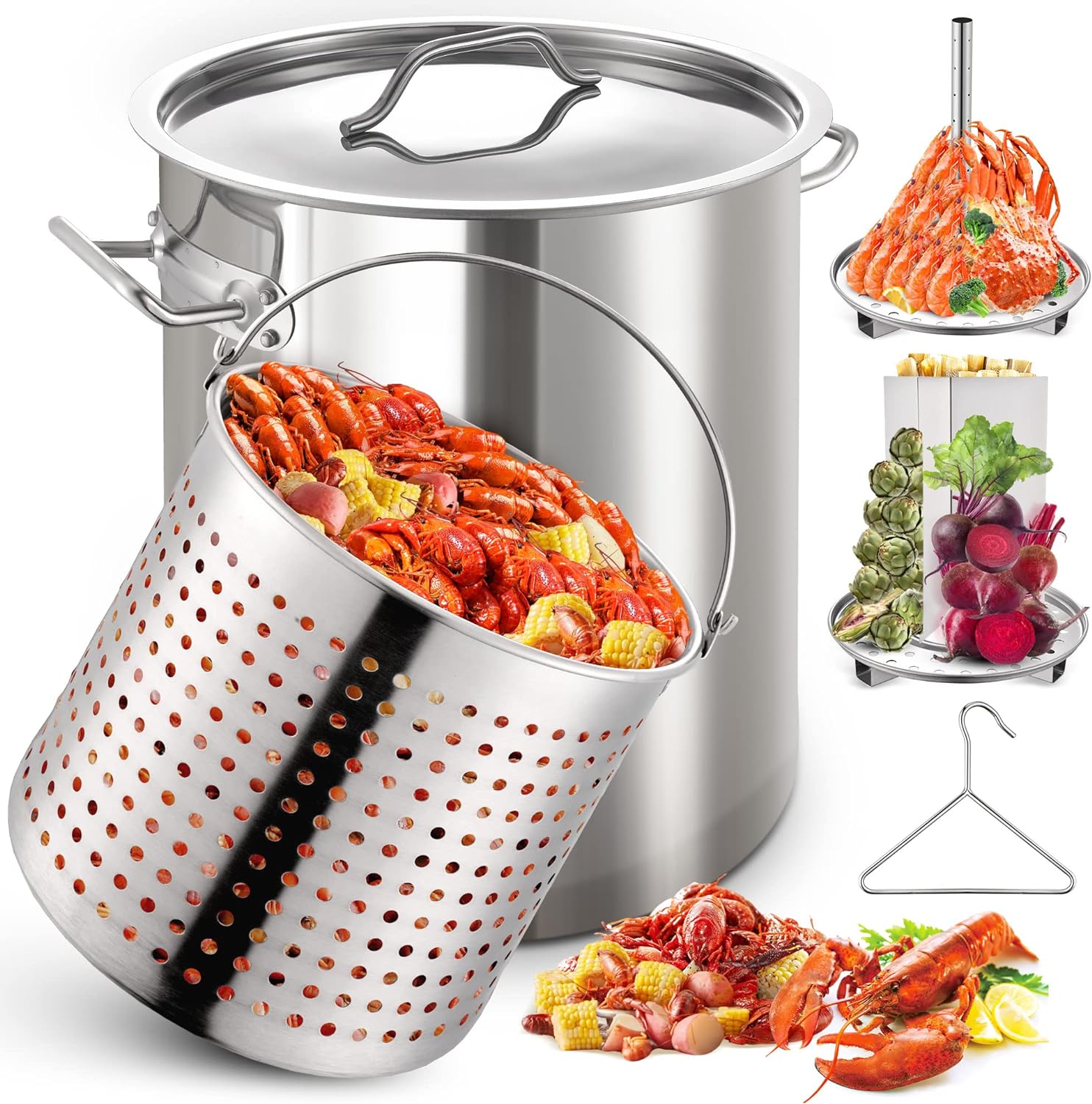 Enhance Your Cooking Experience with the ARC 40QT Stainless Steel Stock Pot