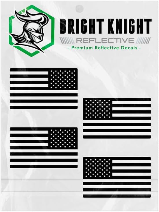 Enhancing Safety with Bright Knight Reflective Flag Stickers