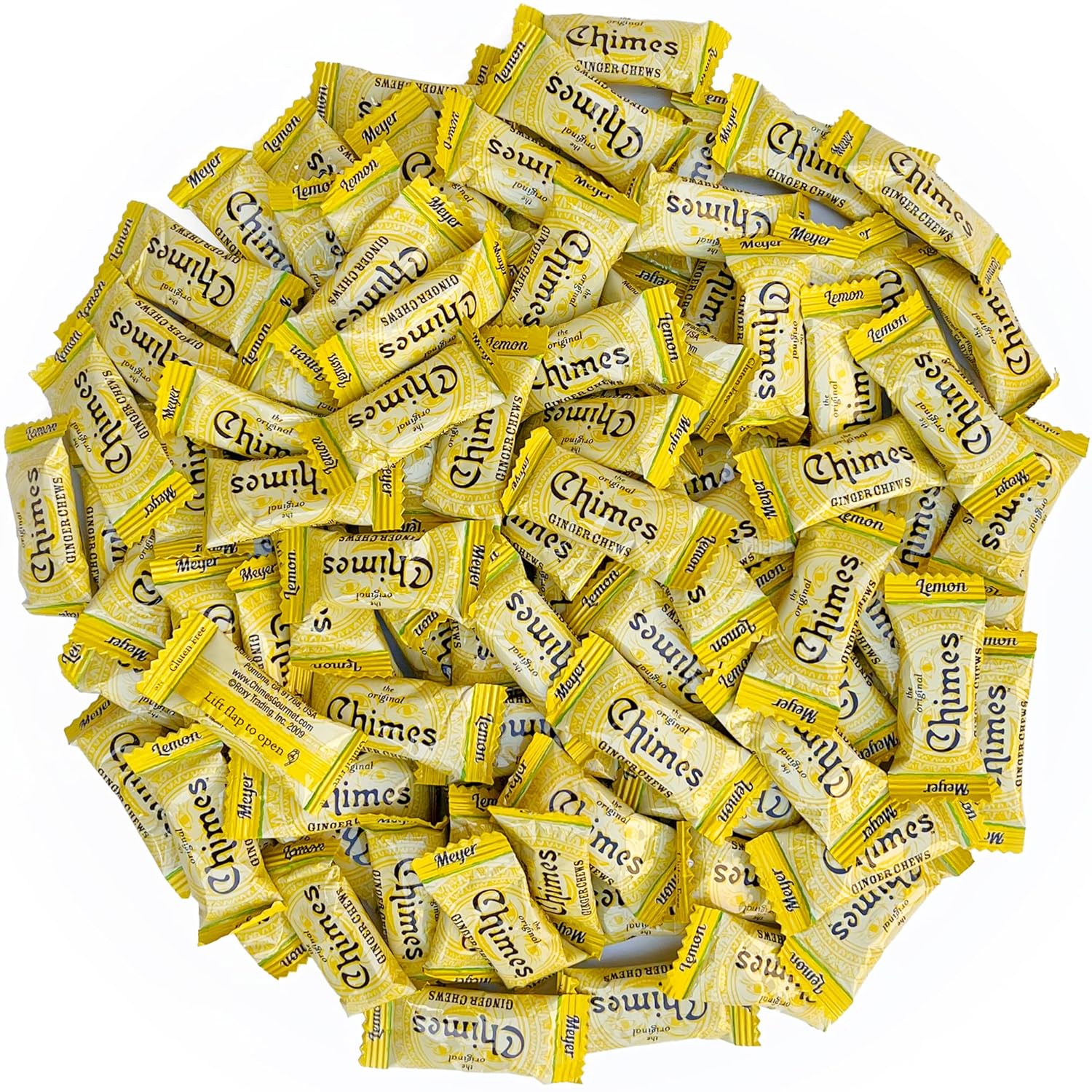 Chimes Meyer Lemon Ginger Chews Candy Review