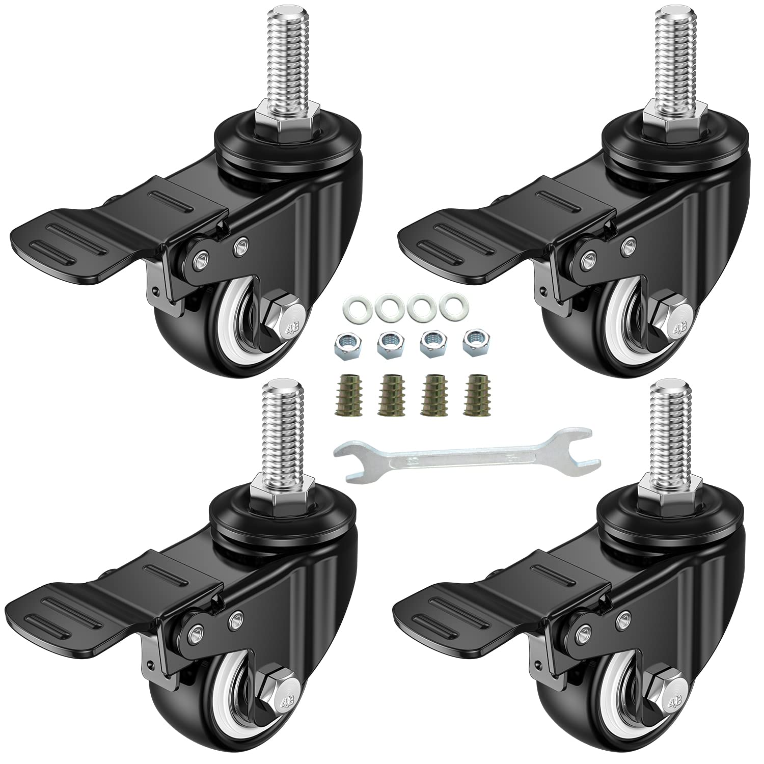 A Comprehensive Review of DICASAL 4 Pack Swivel Stem Casters