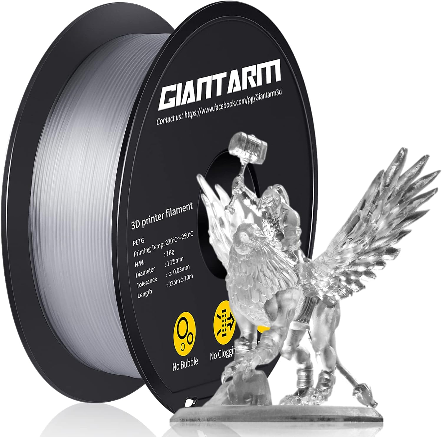 Unveiling the GIANTARM PETG Filament 1.75: A Comprehensive Review