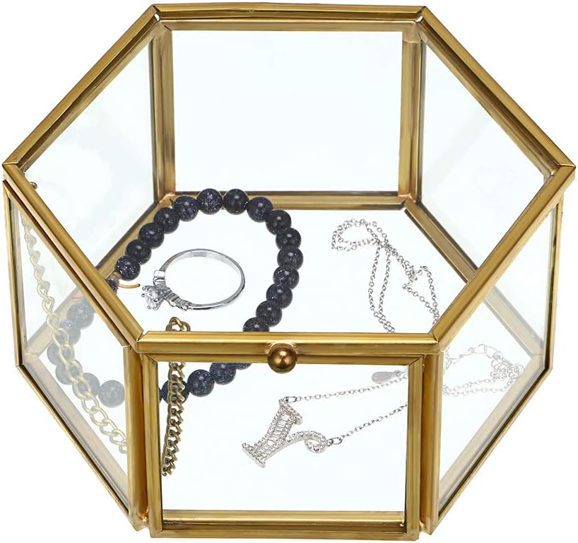 Discover the Elegance of the Hipiwe Vintage Glass Jewelry Box