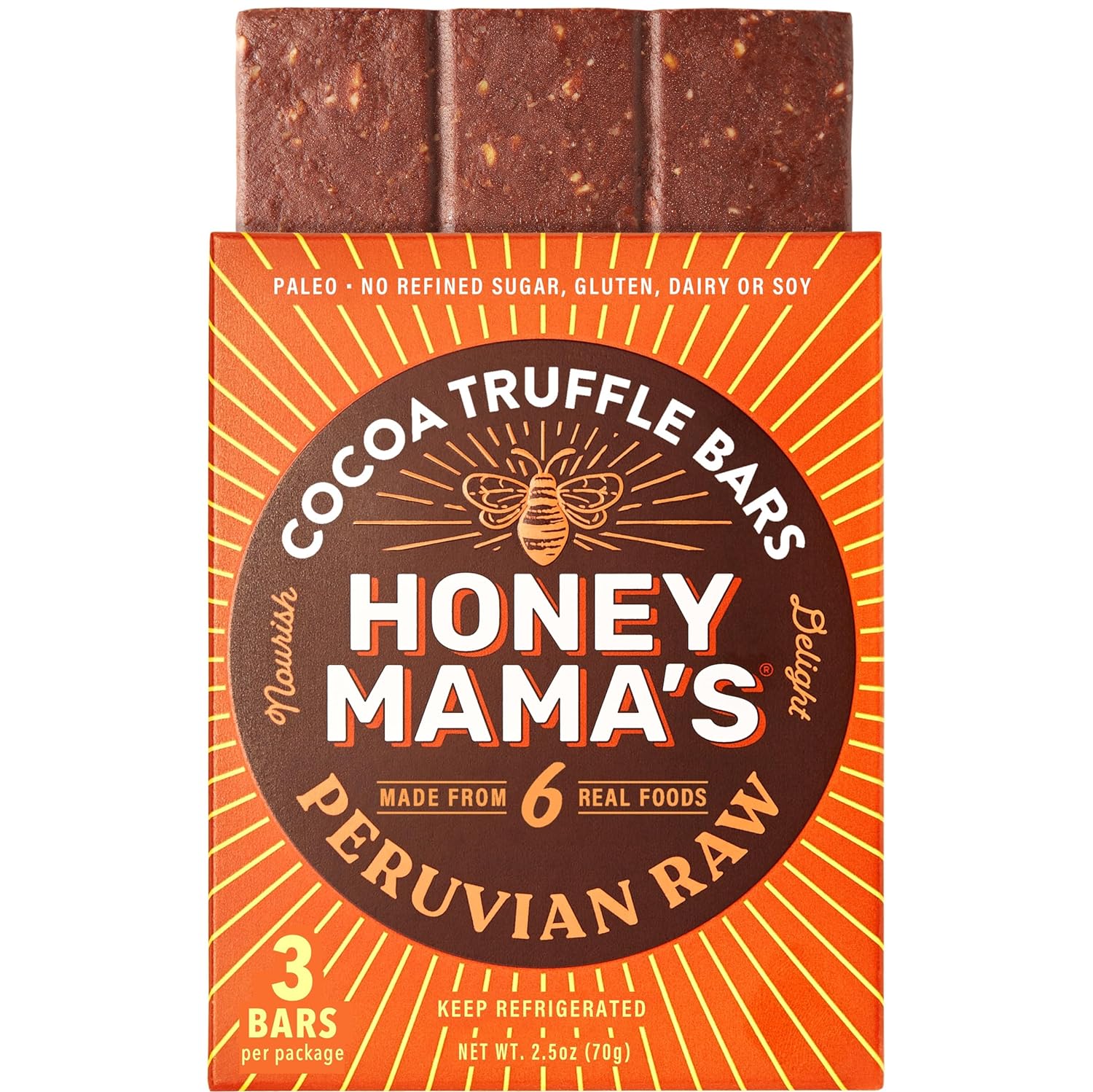 Unveiling the Delights of Honey Mama’s Peruvian Raw Cocoa Truffle Bars