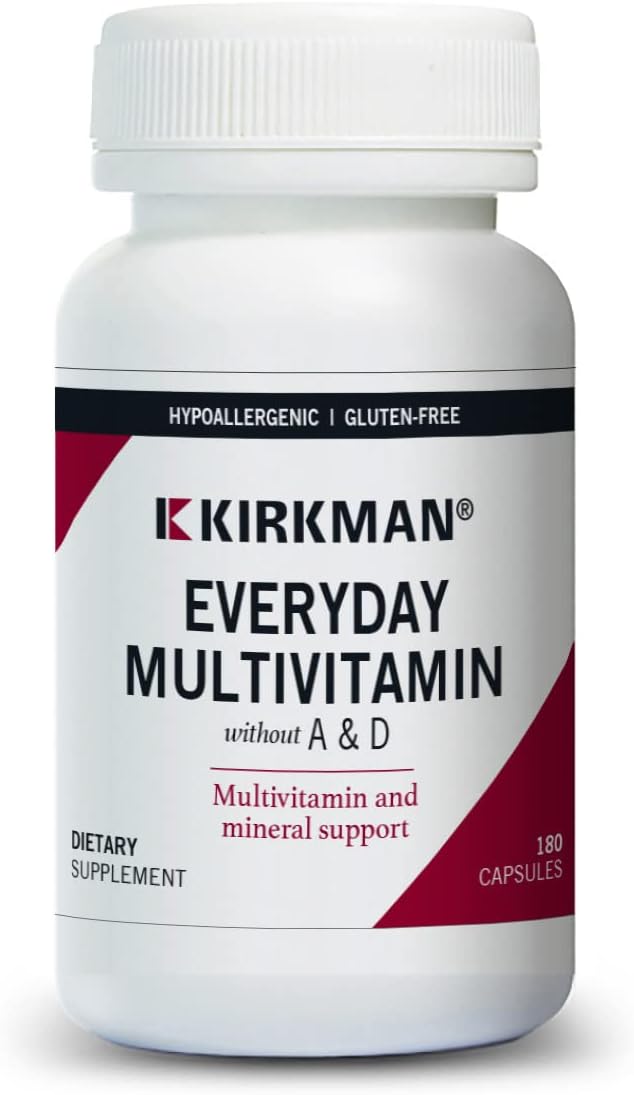 In-Depth Review of Kirkman EveryDay Multivitamin Without Vitamins A & D