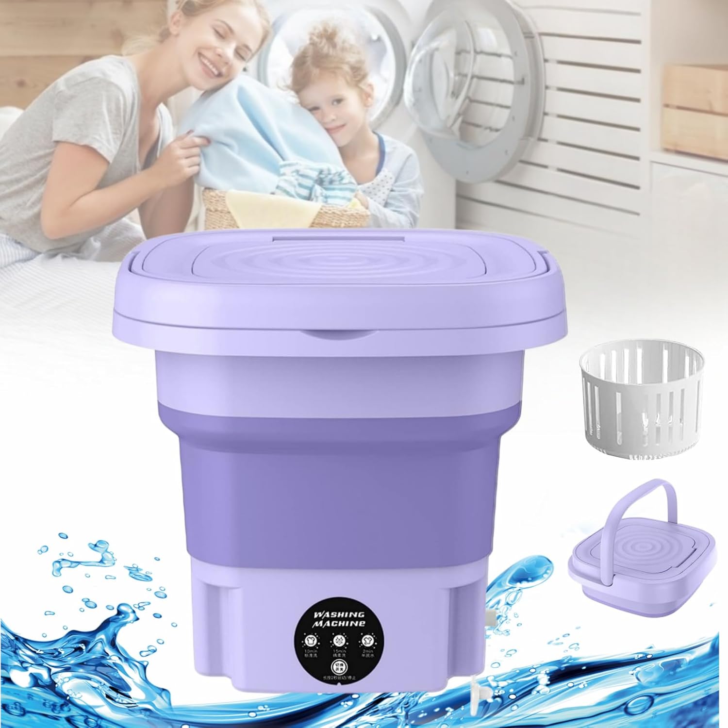 The Convenience of a Mini Washing Machine for Your Dormitory