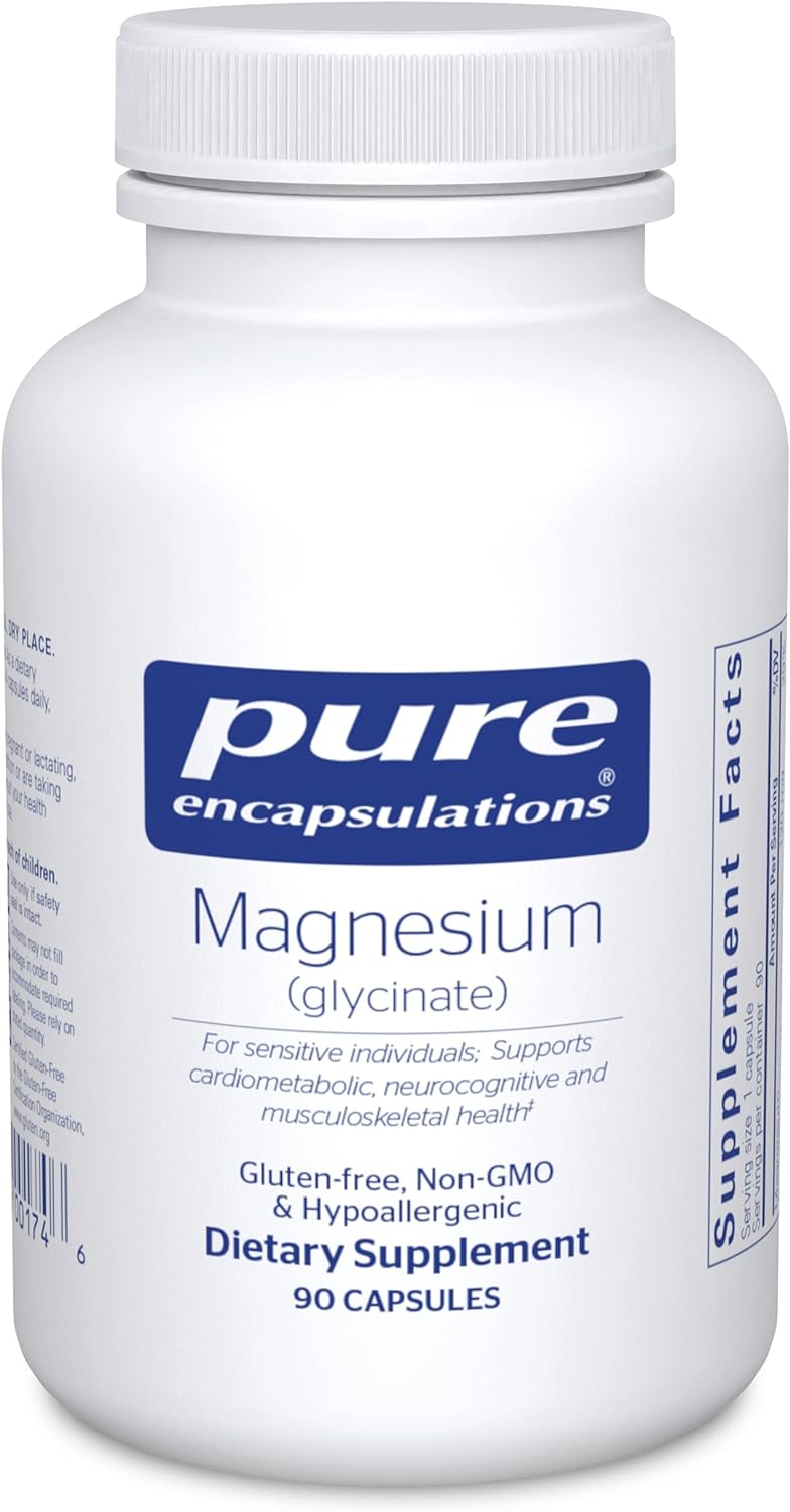 Unlocking Wellness with Pure Encapsulations Magnesium Glycinate