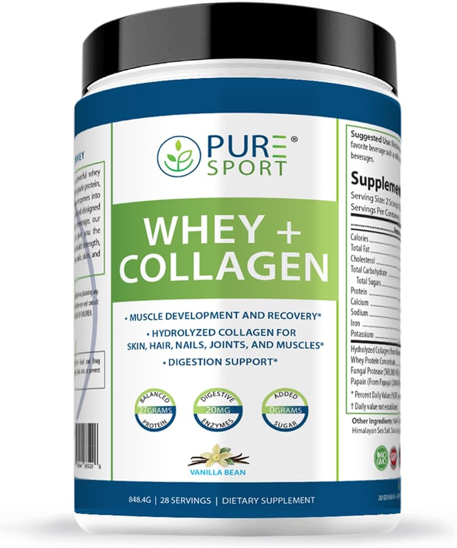 Unlocking the Power of PURE WHEY Protein and Collagen