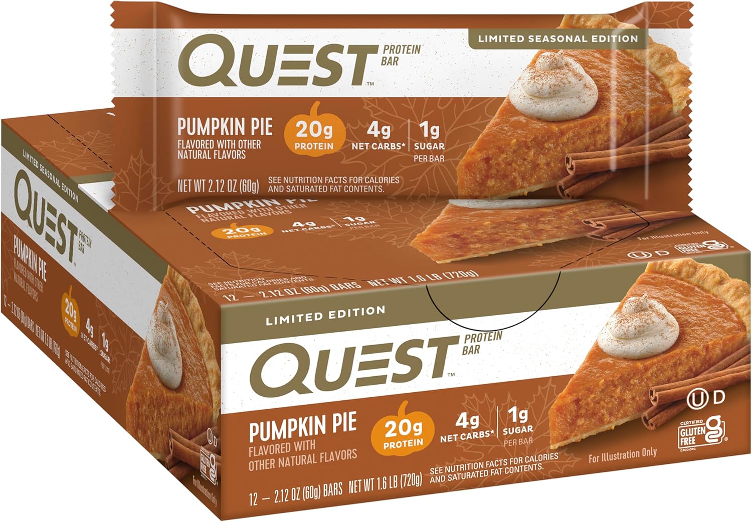 Exploring the Quest Nutrition Pumpkin Pie Protein Bar: A Seasonal Delight