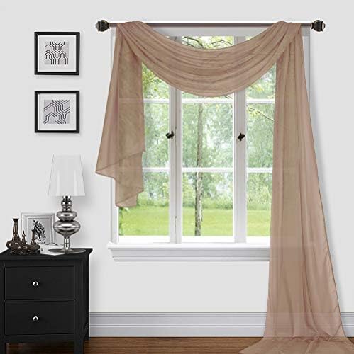 Enhance Your Home Aesthetics with Sapphire Home Window Scarf Valance Curtains