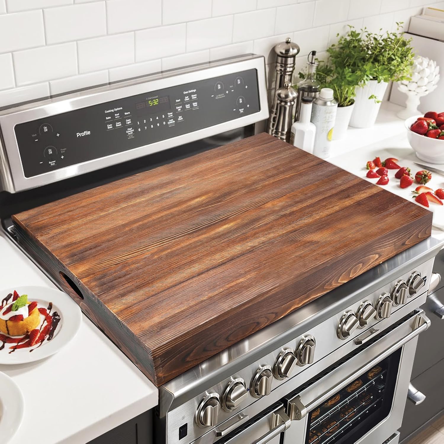 The Ultimate Wooden Stove Top Cover: A Stylish Solution for Your Kitchen