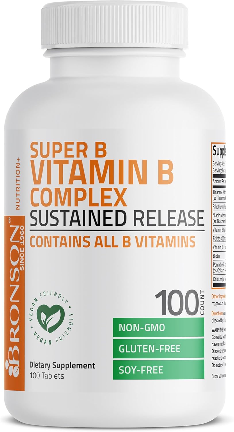 Exploring the Benefits of Bronson Super B Vitamin B Complex