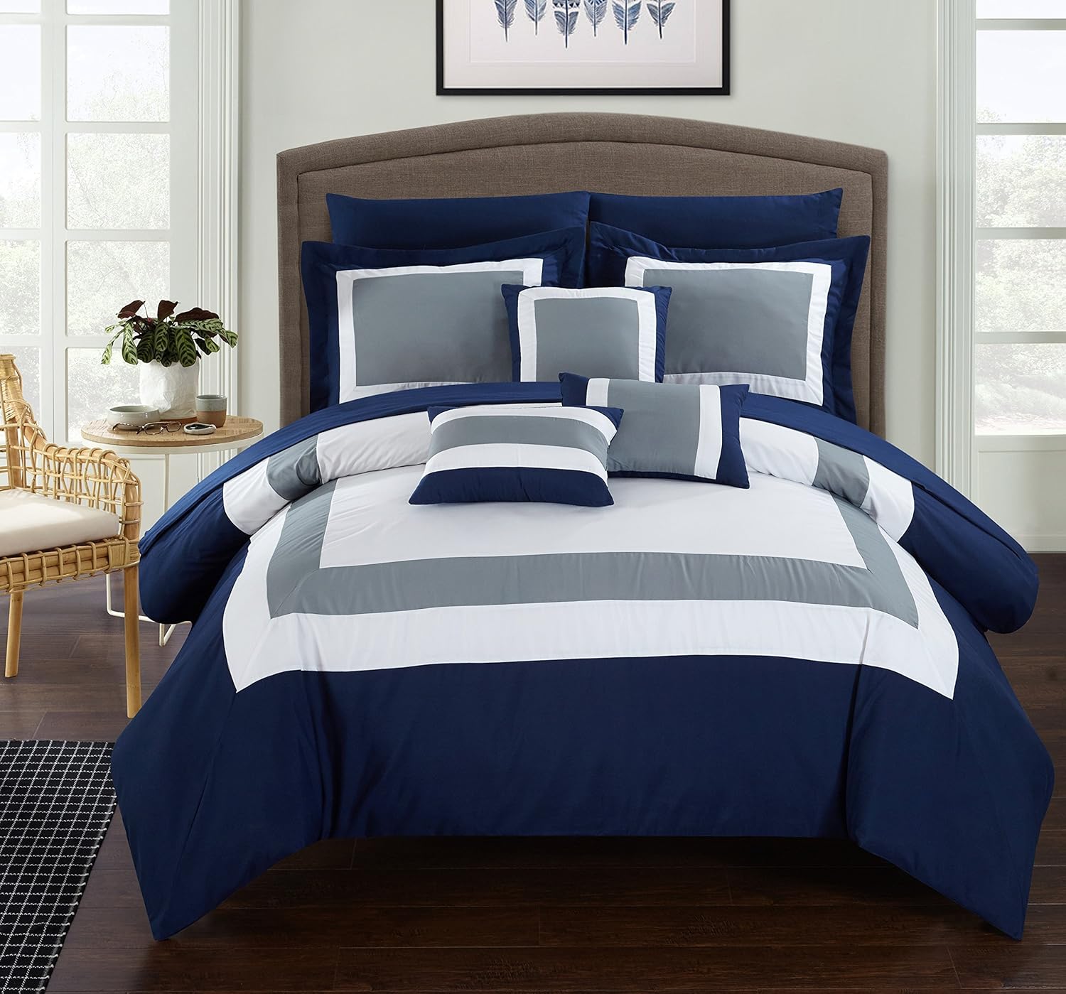 Elevate Your Sleep Experience with the Chic Home Duke Queen Comforter Set