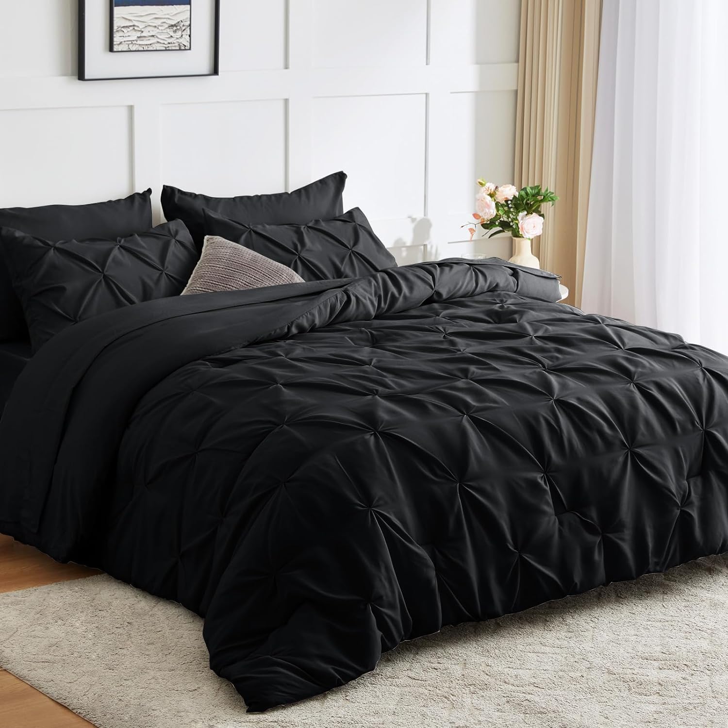 Transform Your Bedroom with CozyLux Queen Comforter Set