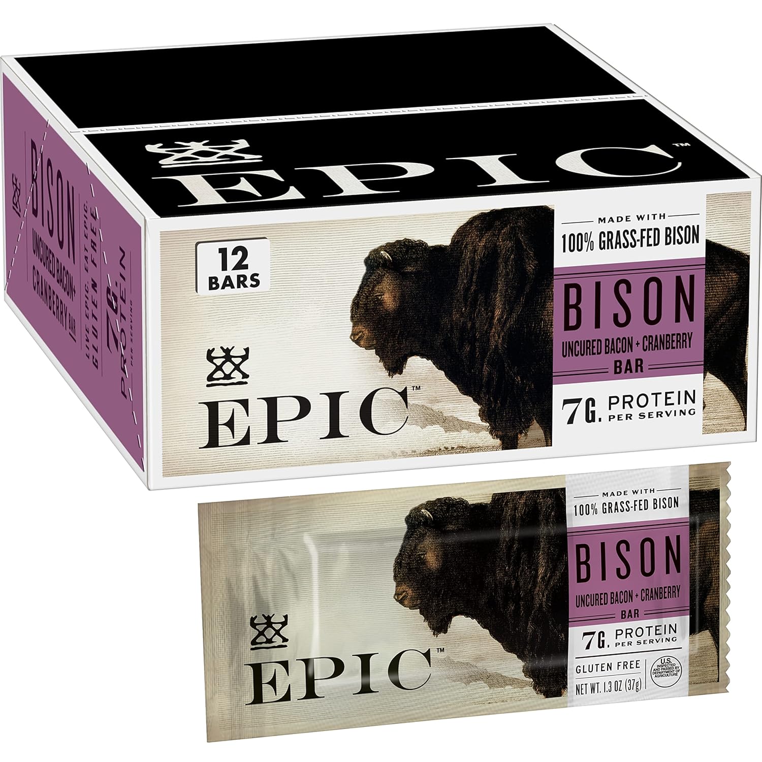 Unleashing the Flavor: EPIC Bison Bacon Cranberry Bars Review