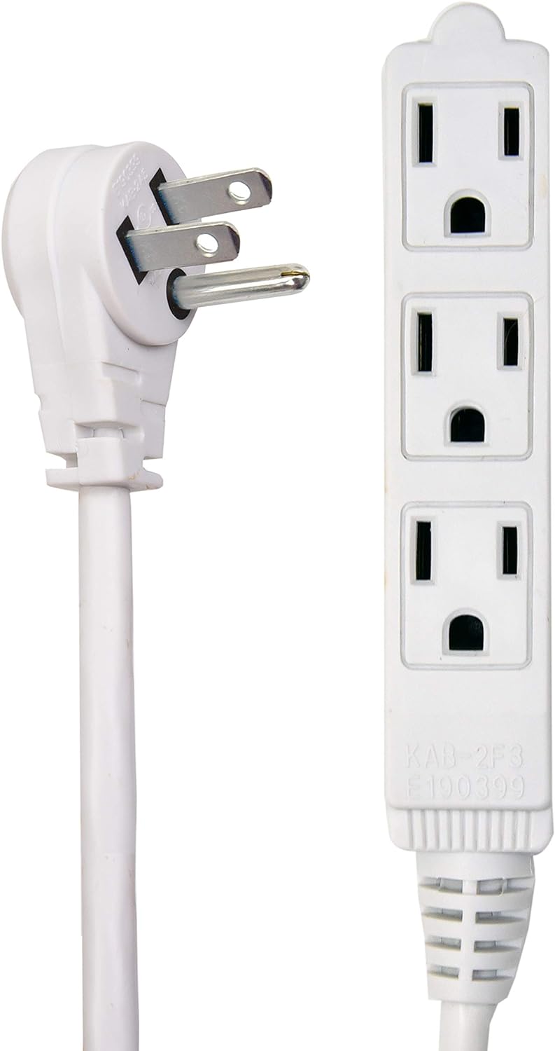 The Versatile Flat Multiple Outlet Extension Cord for Indoors