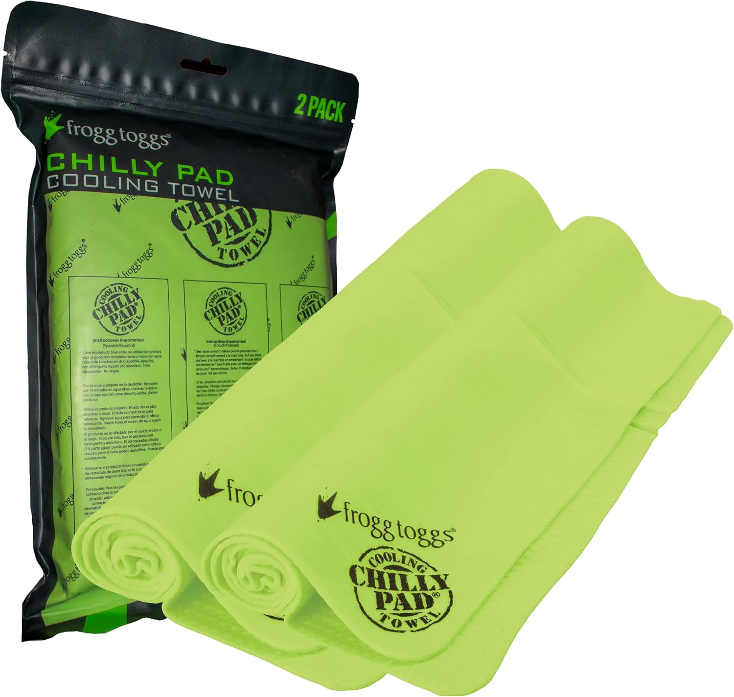 Stay Cool This Summer with FROGG TOGGS Chilly Pad Cooling Towels