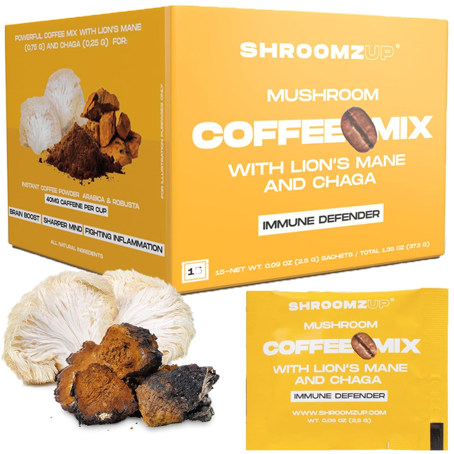 Unlocking the Benefits of Instant Mushroom Coffee with Lion’s Mane and Chaga