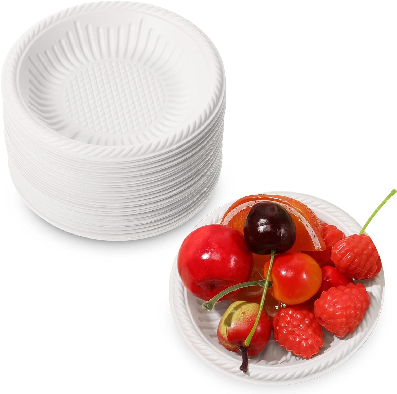 Irenare 50 Pack Small Paper Plates Review