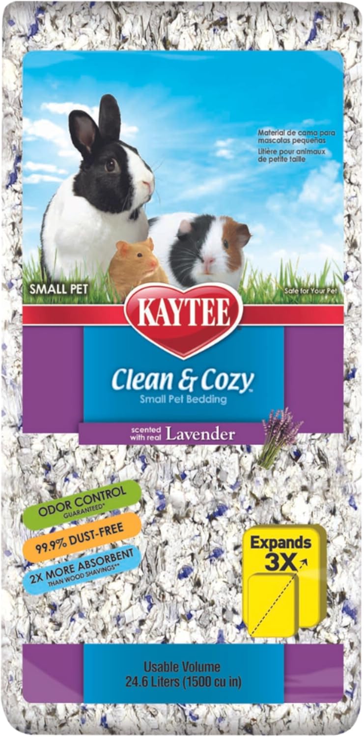 Creating a Cozy Retreat for Your Small Pets: A Deep Dive into Kaytee Clean & Cozy Lavender Bedding