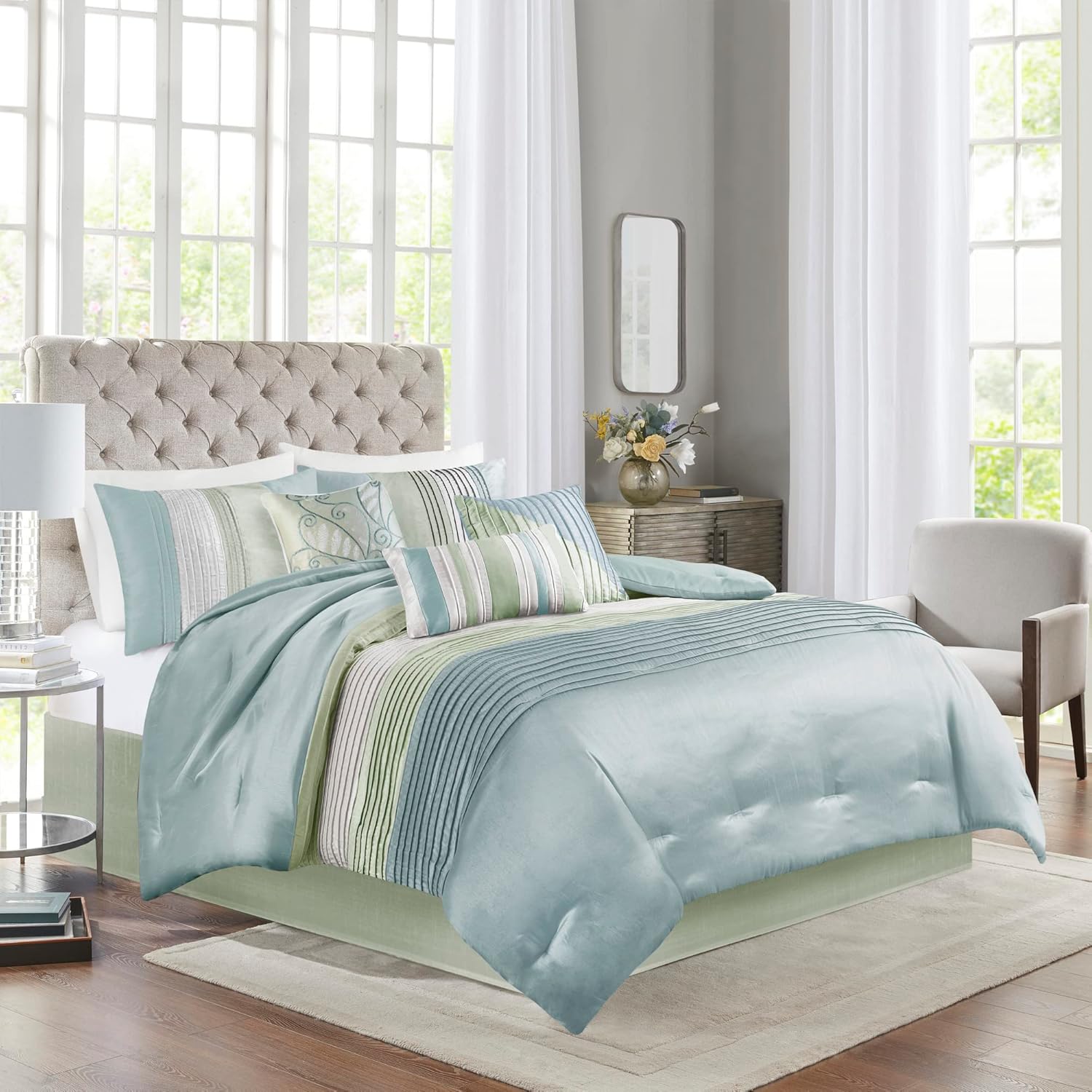 Madison Park Amherst Faux Silk Comforter Set Review