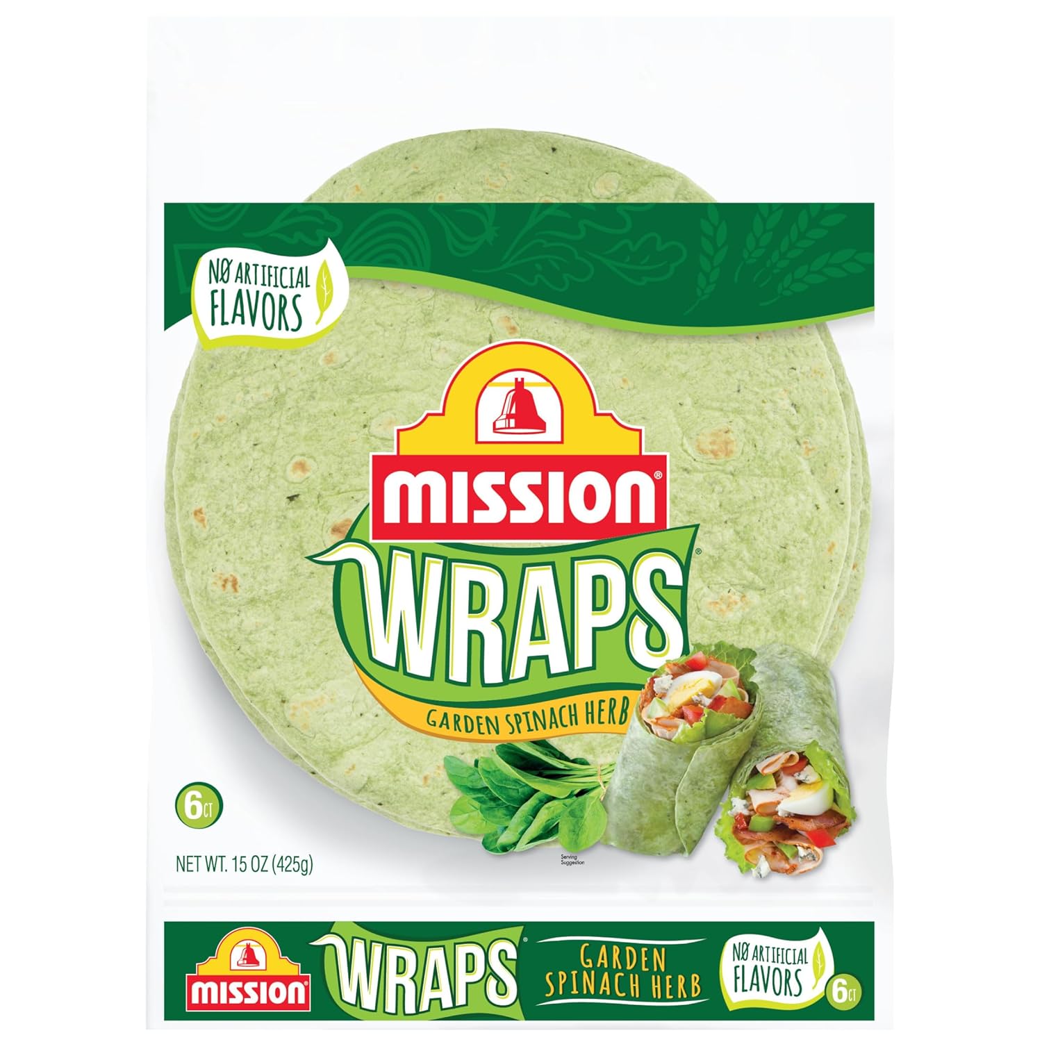 Exploring the Delight of Mission Garden Spinach Herb Wraps