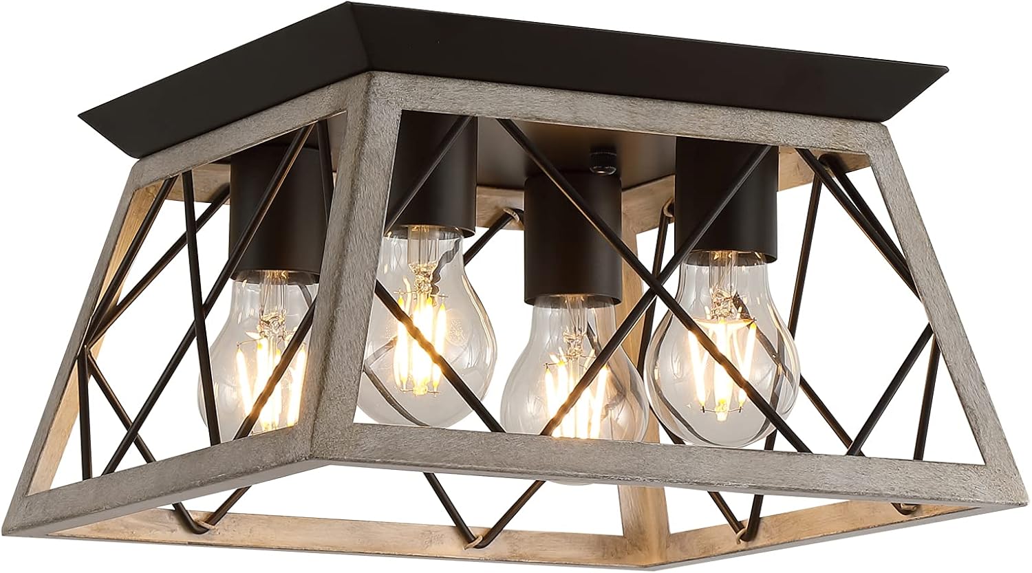 Illuminate Your Space with the Q&S Farmhouse Ceiling Light