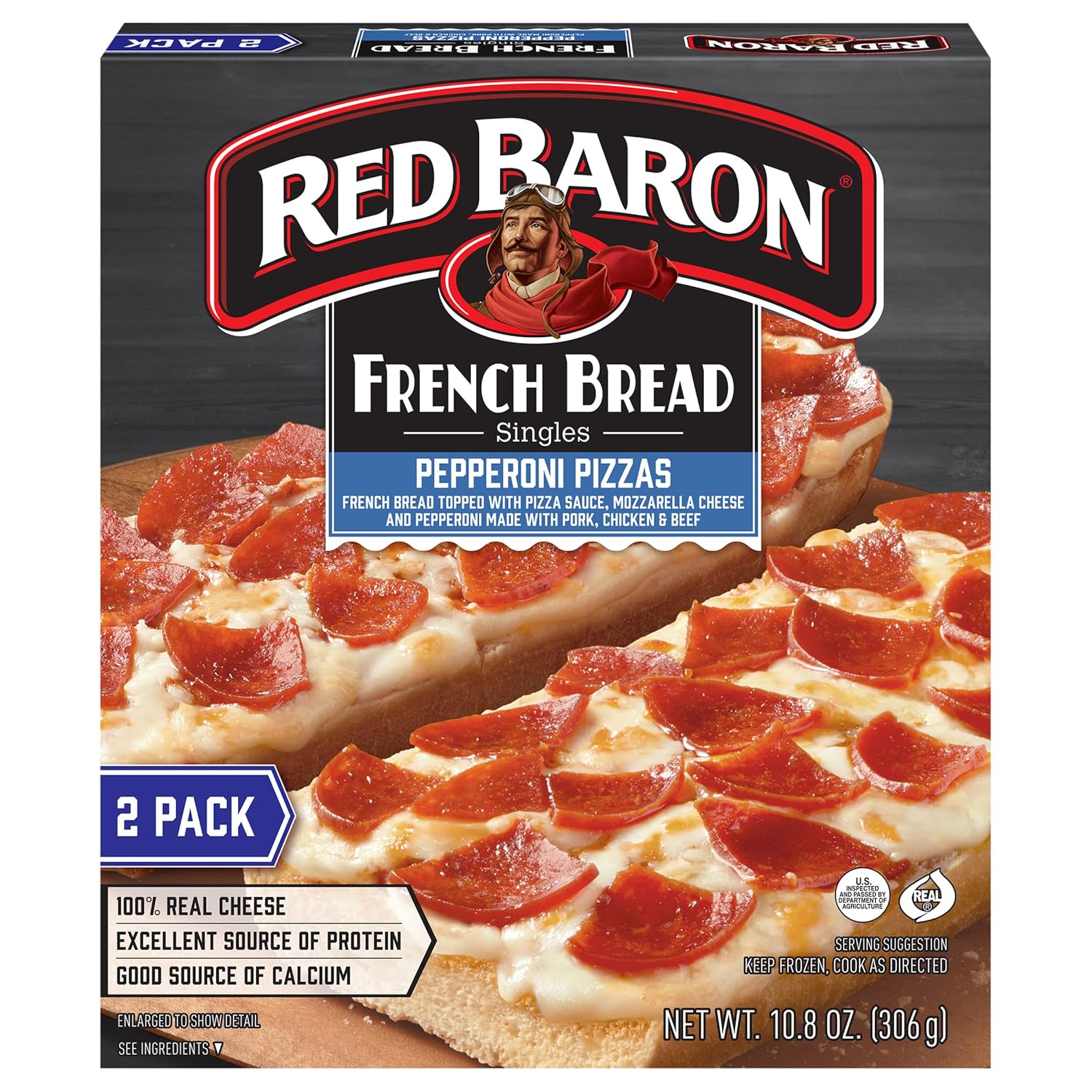 Delicious Convenience: All About Red Baron French Bread Singles Pepperoni Pizza