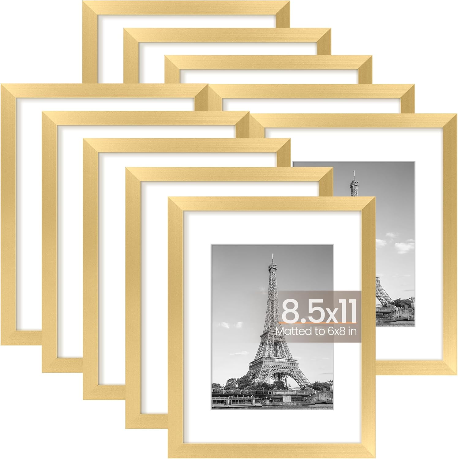 Transform Your Space with Upsimples 8.5×11 Picture Frame Set