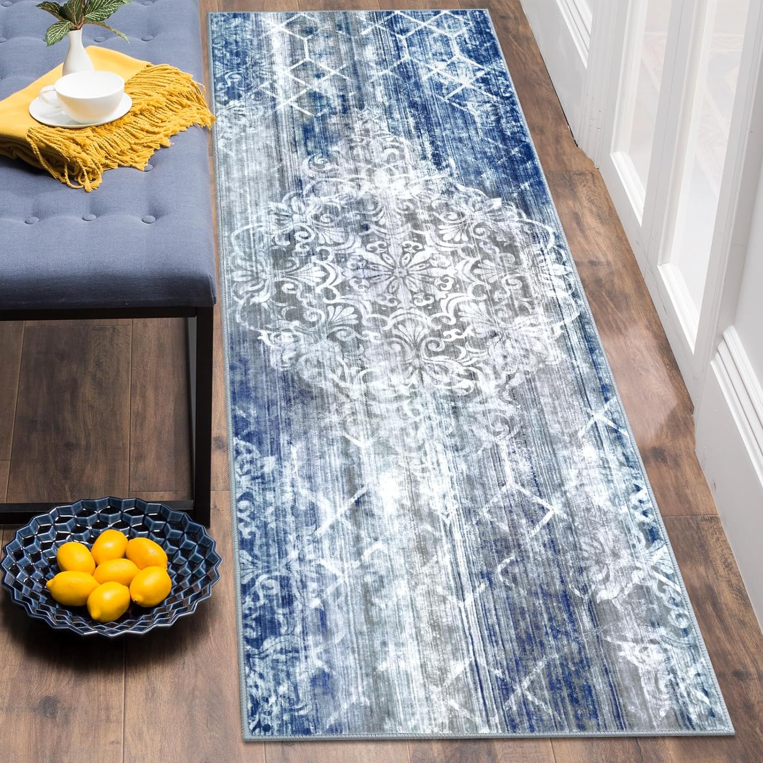 Transform Your Space with Vaukki Modern Abstract Hallway Runner Rugs