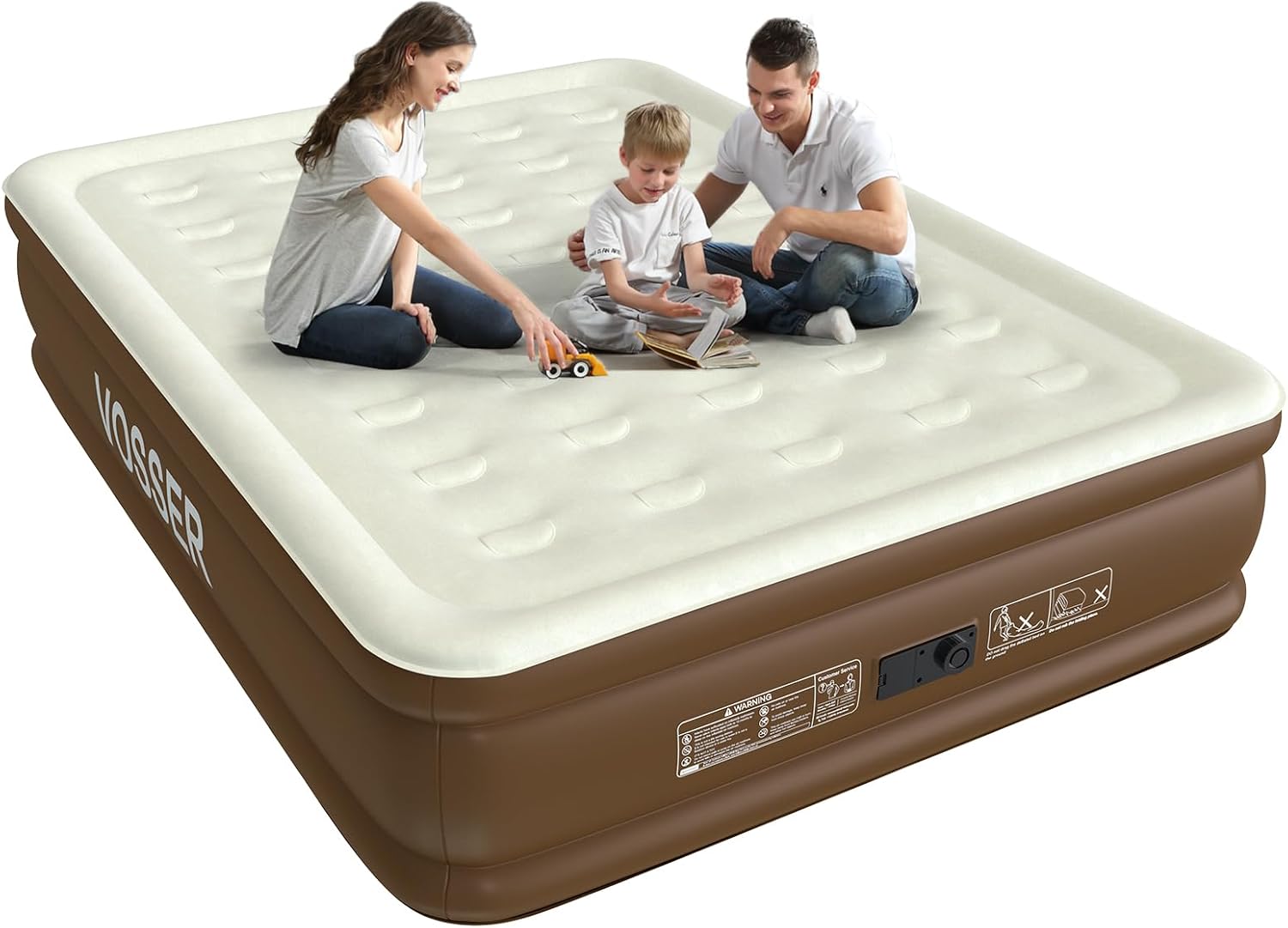 Ultimate Comfort with VOSSER Air Mattress Queen